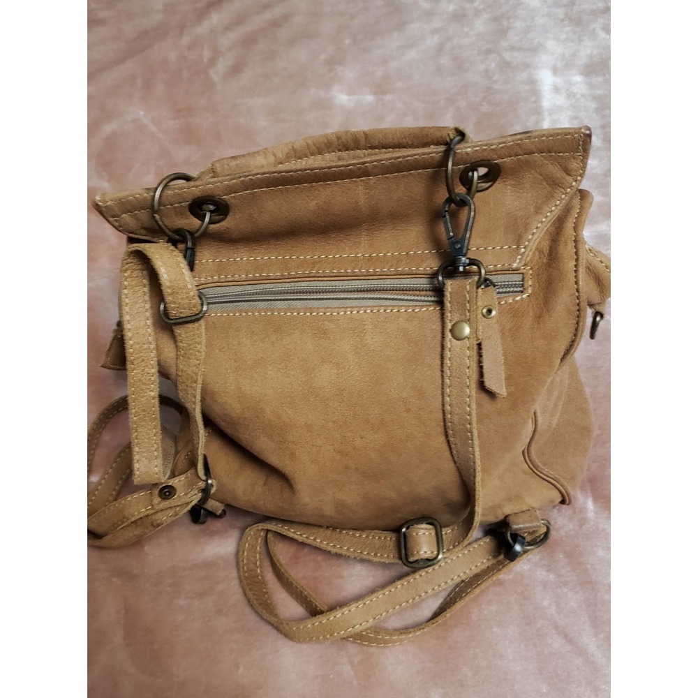 Myra Leather Backpack With Straps